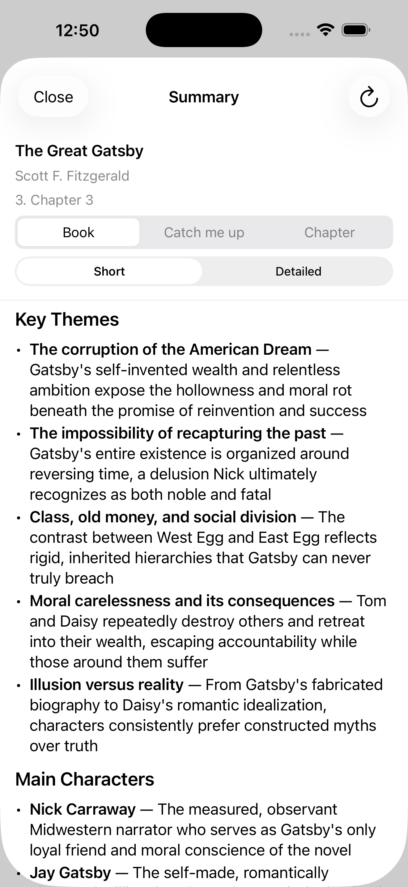 Book summaries